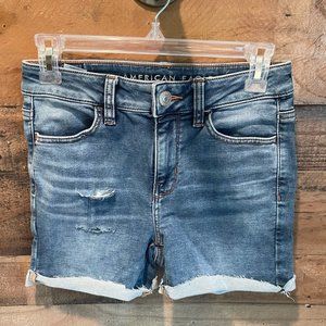 American Eagle AE Ne(x)t Level Stretch High Waisted Denim Short